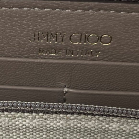 Jimmy Choo Ladies Filipa Star Studded Wallet (Light/Mocha) - Picture 10 of 11